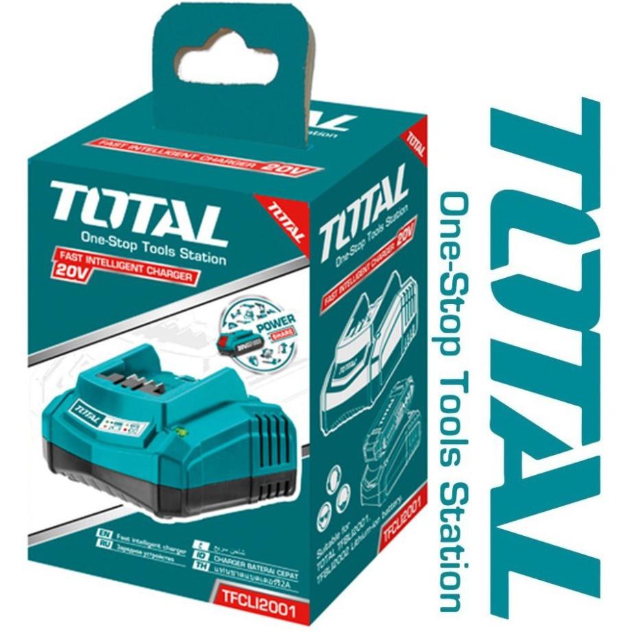 Bộ Sạc pin 20v Total TFCLI2001