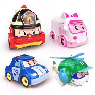 Combo 4 Nhân Vật Robocar FLASH SALE 99K