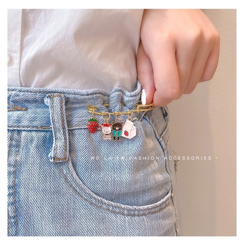 Ghim Cài Áo Họa Tiết Hoạt Hình Phong Cách Nhật Bản Xinh Xắn