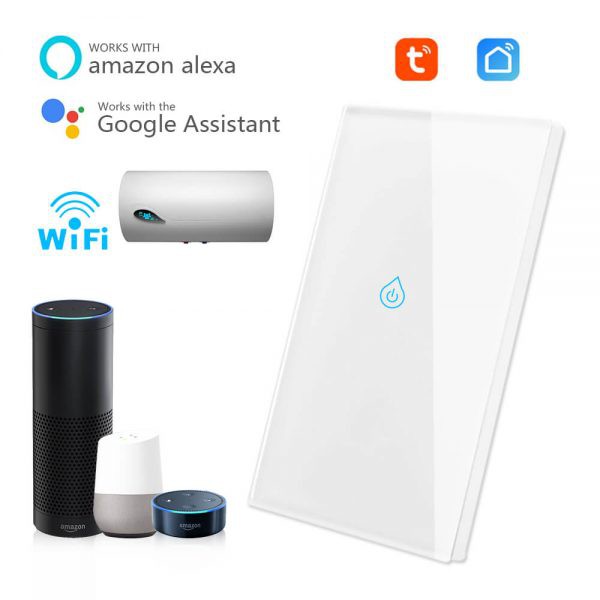 Công tắc âm tường cảm ứng wifi US Bình nước nóng