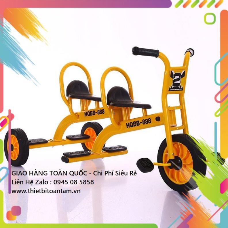 ( Giá rẻ nhất ) Xe đạp ba bánh 2 chỗ uy tín giá rẻ tốt nhất