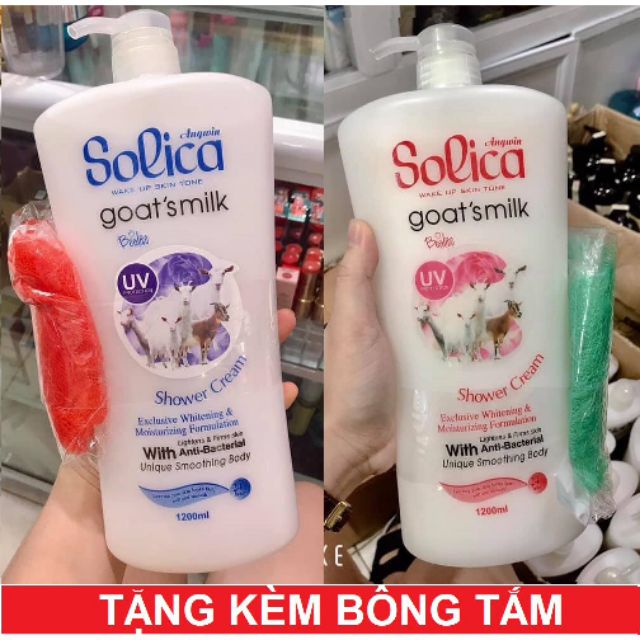 Sữa tắm solica 1200ml thái lan ( rất thơm)