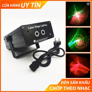 [ ĐÈN SÂN KHẤU ] Đèn Laser Màn 7 Màu Quét Màn Tia Sôi Động Ngất Ngây - BAR Store