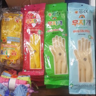 Bao tay cao su Đông cầu vồng