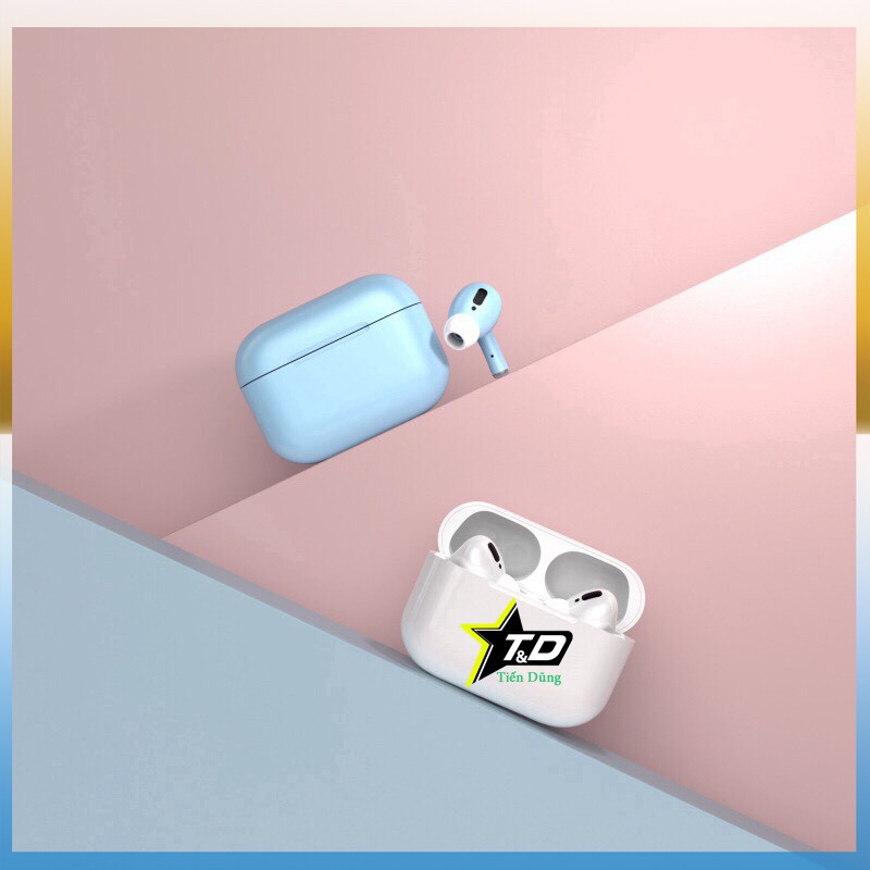 Tai nghe bluetooth inpods pro bản nâng cấp tai nghe inpods 12- Tai nghe inpods pro thiết kế trẻ trung có các màu