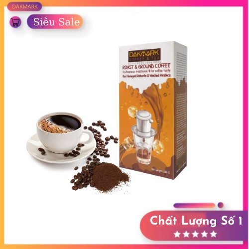 Cà phê Rang xay Cao cấp Dakmark 250g | BigBuy360 - bigbuy360.vn