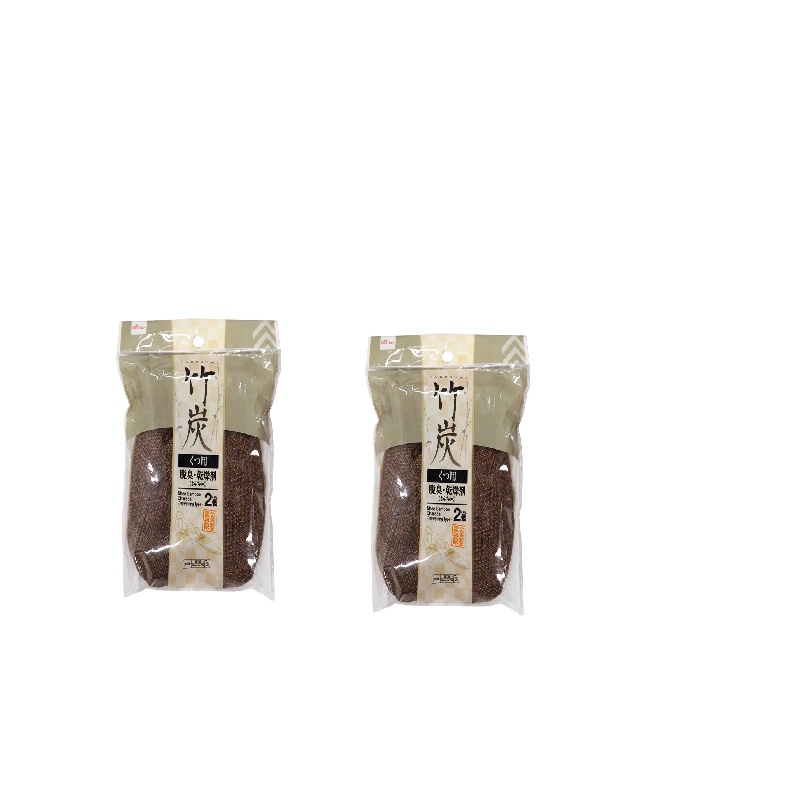Daiso Than Tre Khử Mùi Già Bamboo Charcoal Shoes Keeper 2Pcs