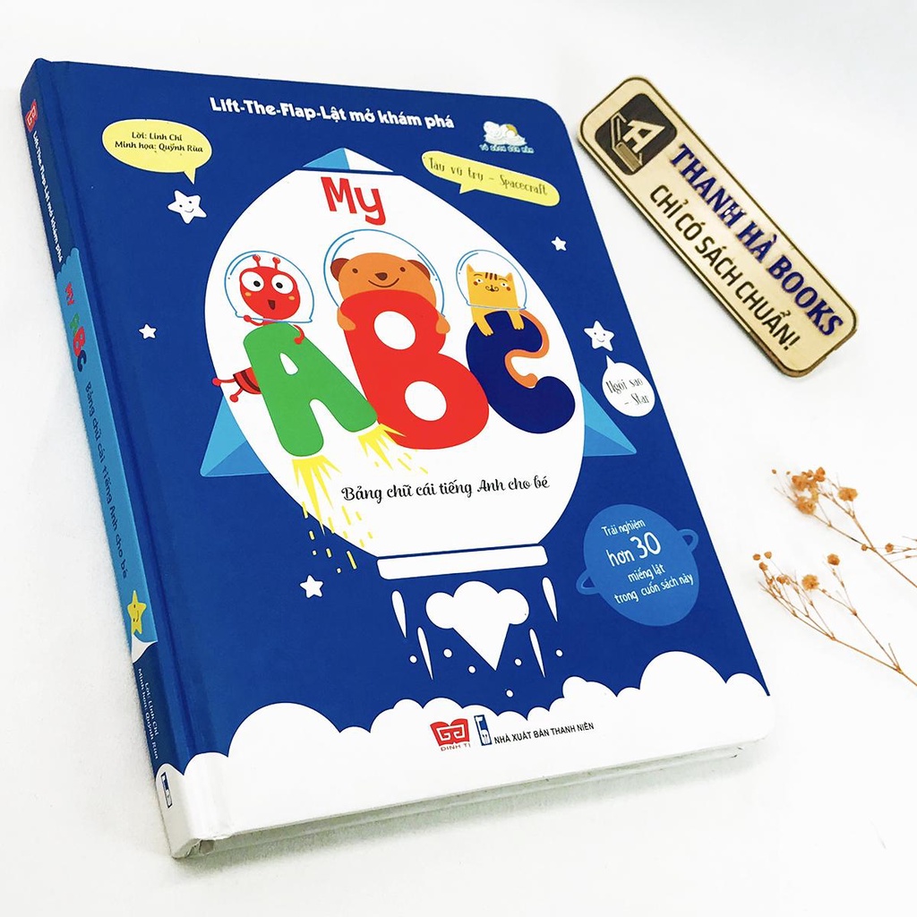 Sách - Lift The Flap - My ABC - Bảng chữ cái Tiếng Anh cho bé