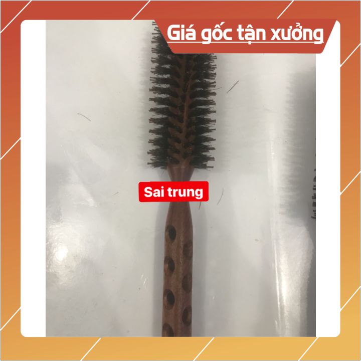 [tận gốc]lược sấy tóc   bằng gỗ  loại tốt có 3cỡ dùng sấy tạo lon tóc -mát xa da đầu rất tiện lợi