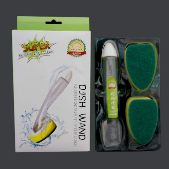 Cây cọ rửa chén đa năng có chổ đựng xà phòng,,,