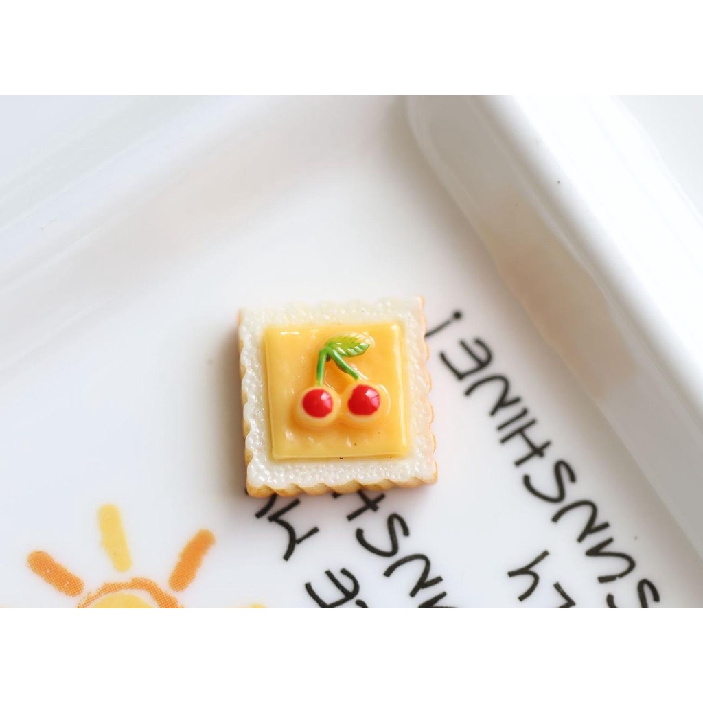 Mô hình bánh mì tô bột phụ kiện trâng trí nhà búp bê[1 cái]