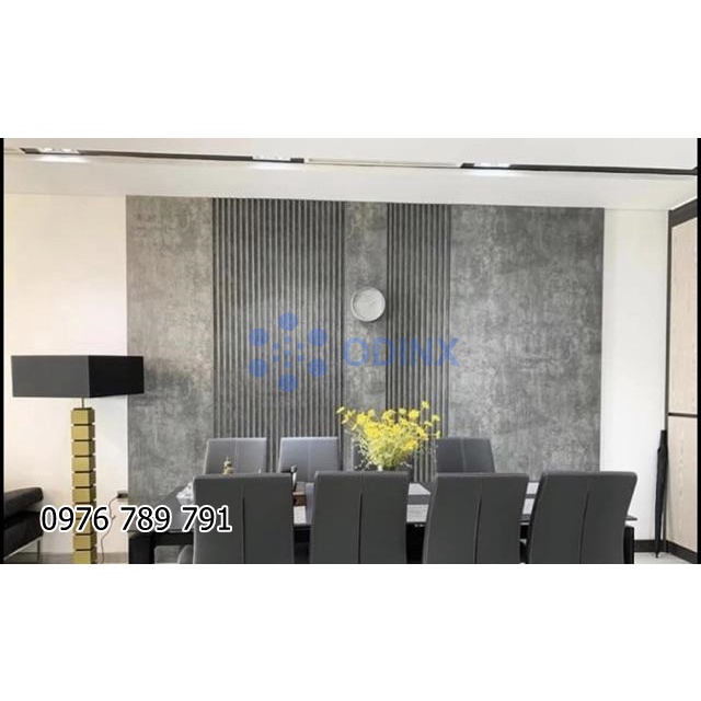 Giấy dán tường❤️FREESHIP❤️ giấy dán tường xi măng dài 10 mét rộng 45cm- giấy 3D bê tông có sẵn keo