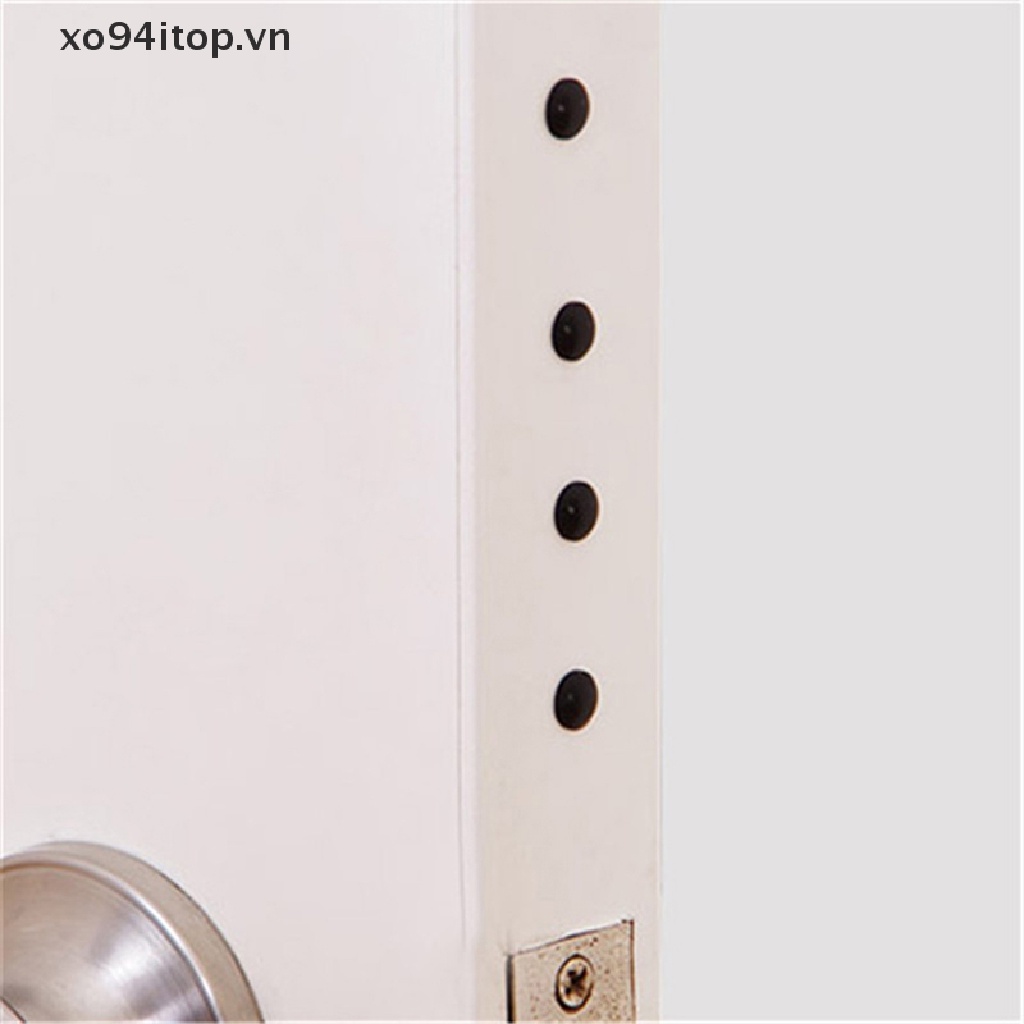 Set 100 Miếng Đệm Cao Su Dán Chân Cửa / Tường Chống Va Chạm