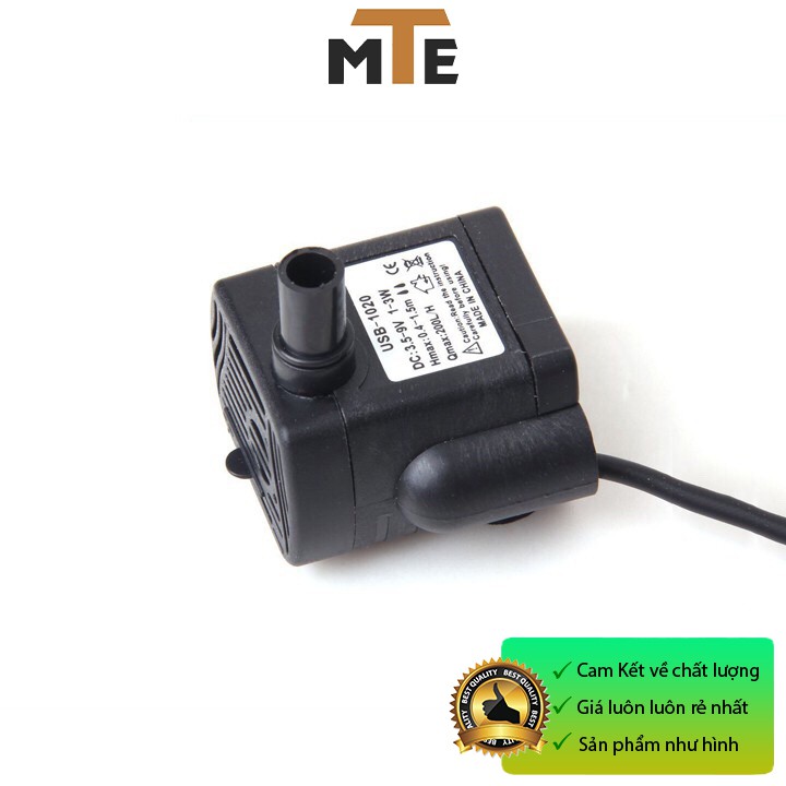  Bơm chìm mini 5.5-12V 3W 200 L/H DC-1020 bơm tiểu cảnh, bể cá, điều hòa nước