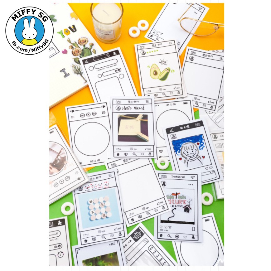 Giấy Note/ ghi chú MẠNG ONLINE XÃ HỘI