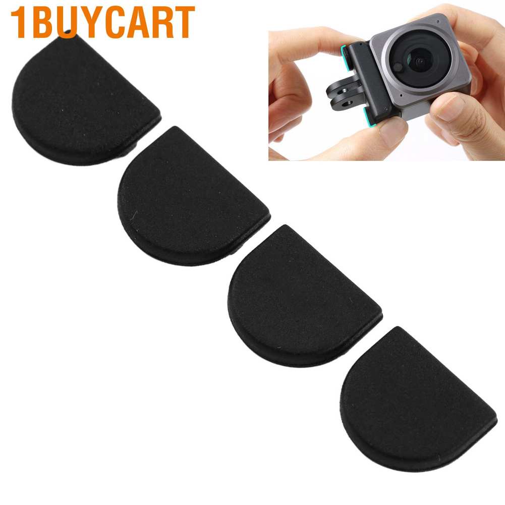Set 1buycart 4 nút silicon mềm khóa cố định chống rơi an toàn cho camera hành trình 2