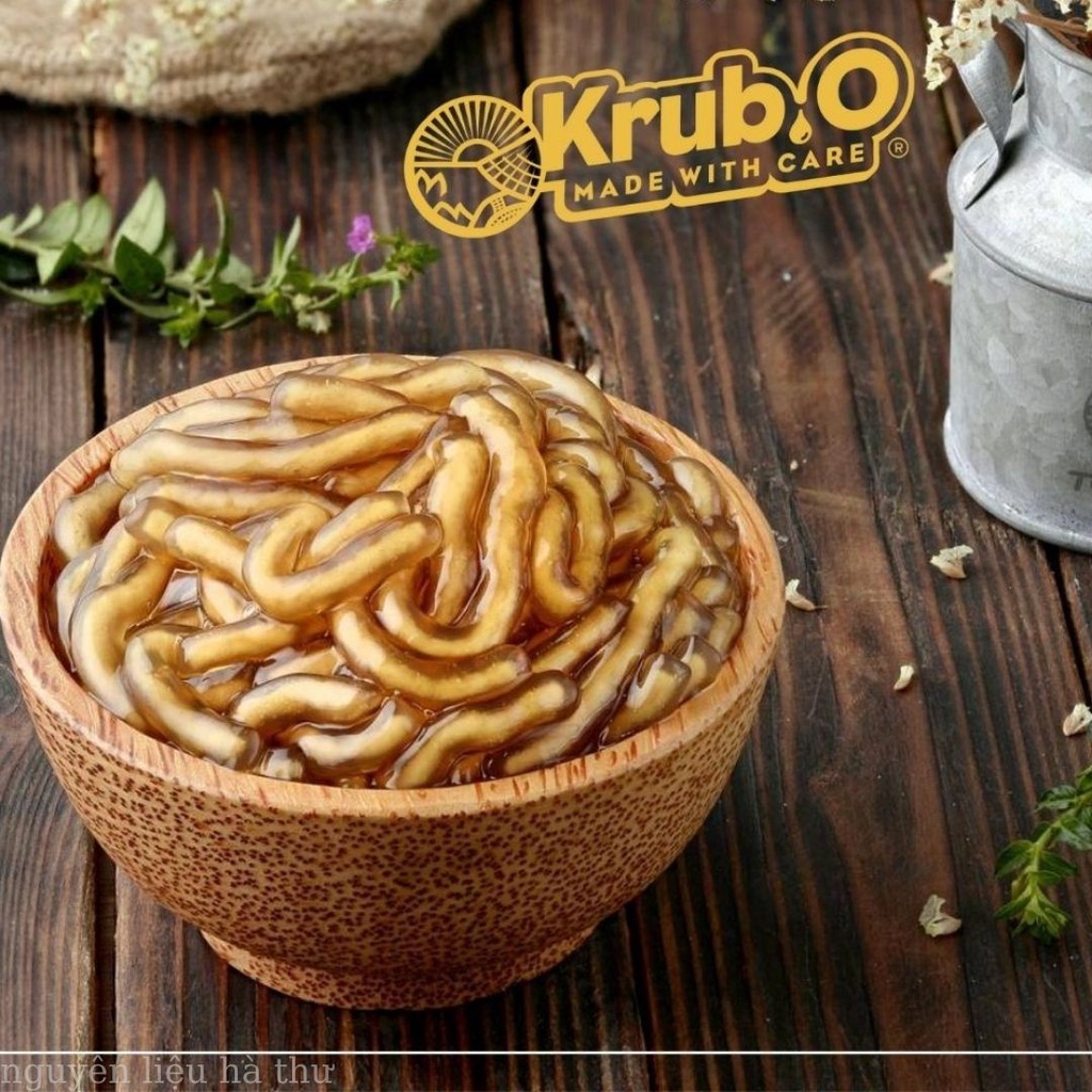 Trân châu sợi hương caramel - Topping trà sữa, thơm bùi, dẻo giòn, ngọt dịu ngon khó cưỡng