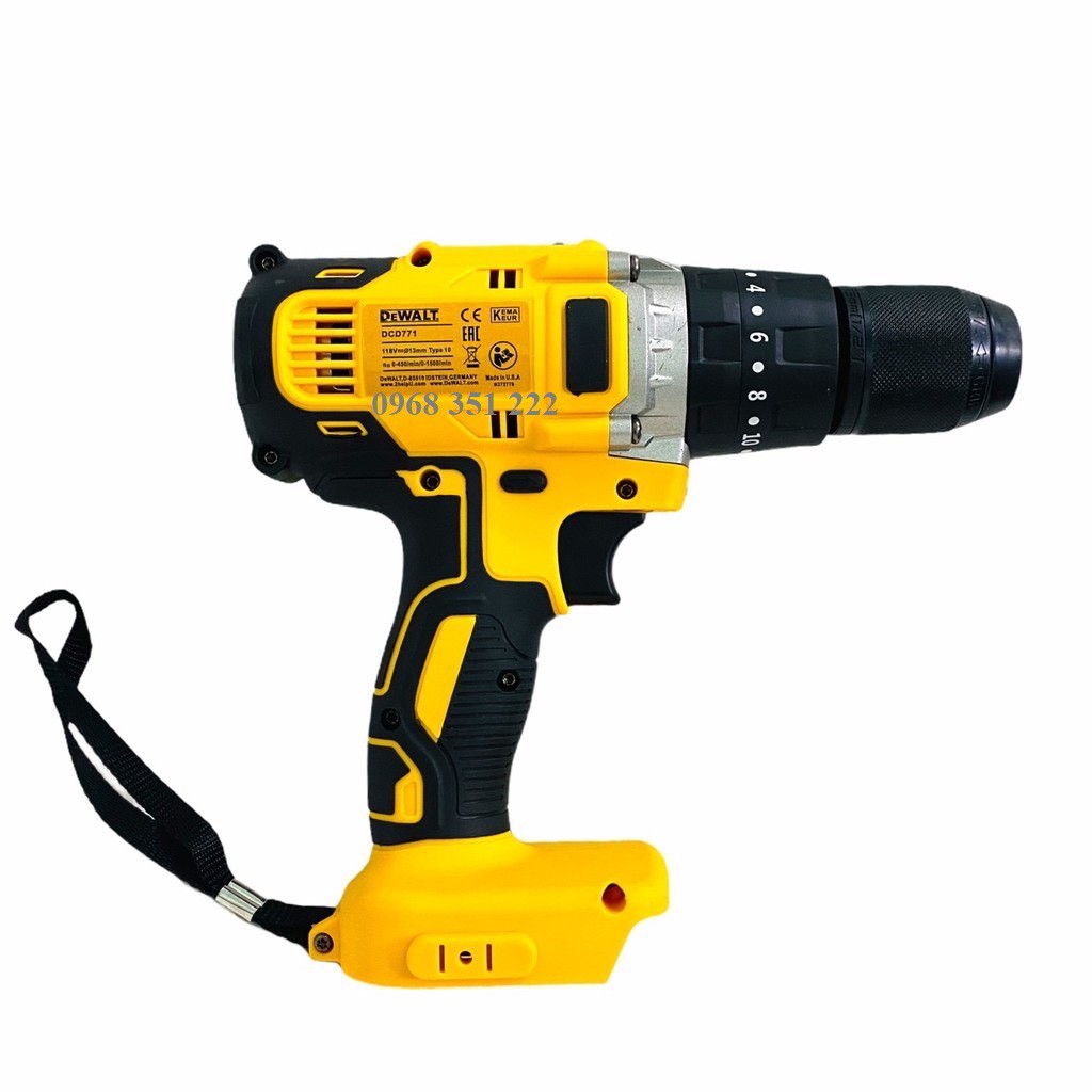 Thân Máy Khoan Pin Dewalt Động Cơ 775 dùng chung pin makita 18v