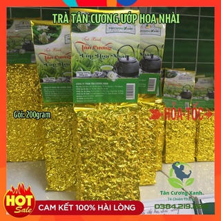 Trà tân cương ướp hoa nhài ❤️có hoá đơn gtgt❤️ chè tân cương ướp hoa nhài tân cương xanh tự nhiên