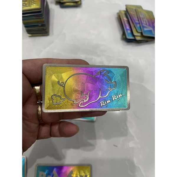 Tem titan chiều dài 7cm dán ốp nước mát vario