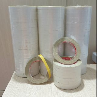 Băng keo 2 mặt bảng 1cm ( chất keo vàng)