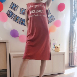 Váy ba lỗ thun