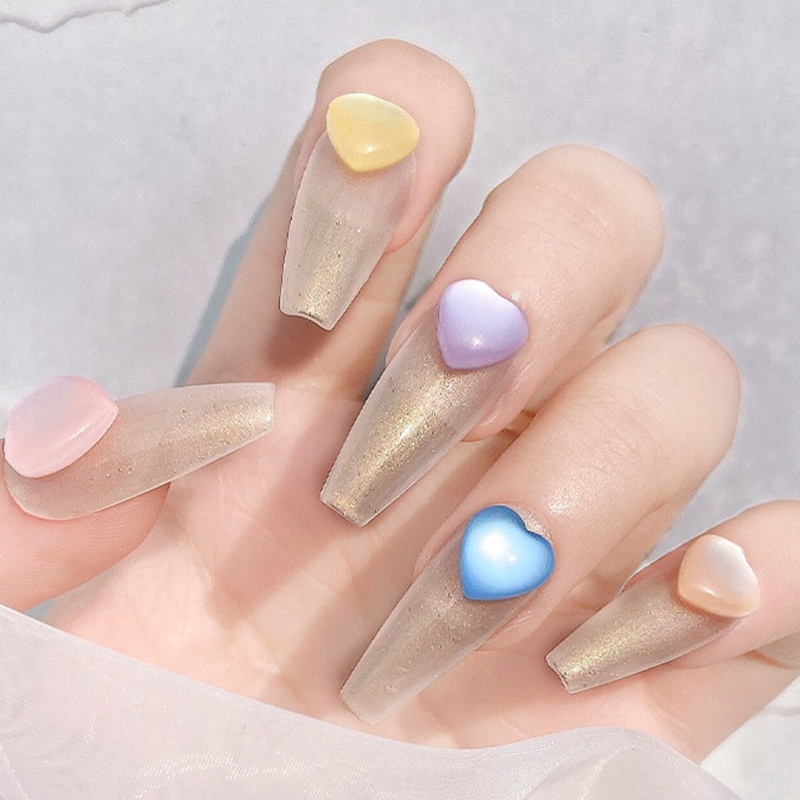 Phụ Kiện Đá 3D Trang Trí Móng Tay Nghệ Thuật Charms