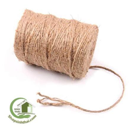 Dây thừng gai - dây gai - dây cói - dây bố thô trang trí handmade