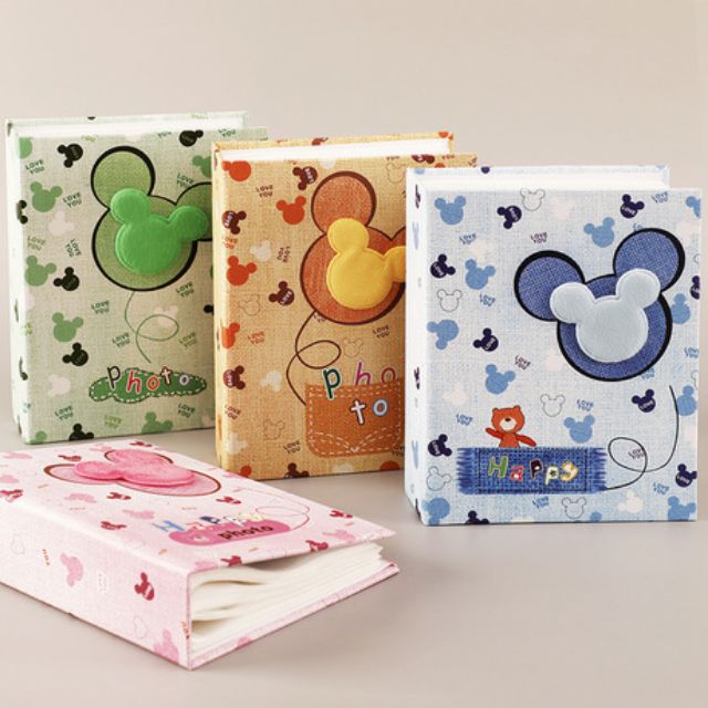 Album ảnh 9x12 đựng 200 ảnh nhiều mẫu bìa cute sẵn hàng tại Tú Vy Studio