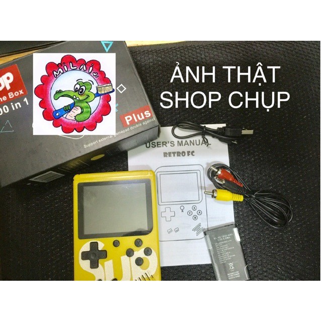 Máy CHƠI Game Sup 400 9 ( 1 NGƯỜI VÀ 2 NGƯỜI CHƠI )