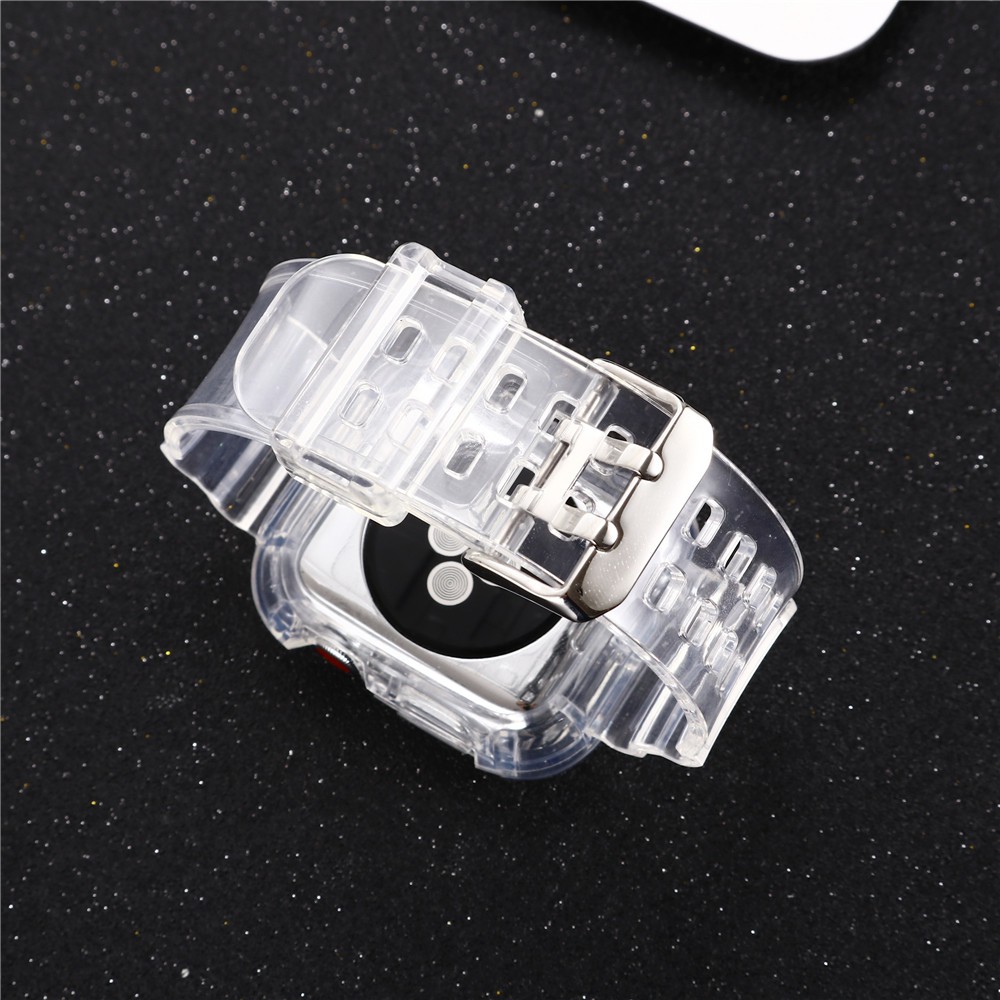 Dây Đeo Đồng Hồ Apple Watch 38/40/42/44/41/45mm 7/6/5/4/3/2/1 Bằng Silicon Mềm