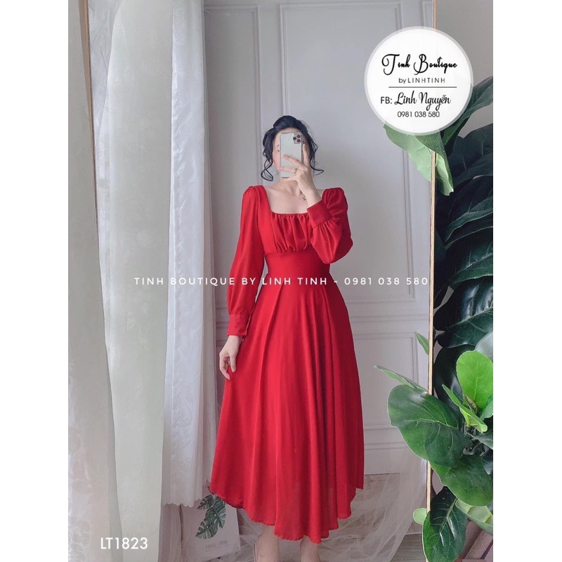 Đầm maxi voan tay dài dáng xoè , Đầm váy maxi đi chơi du lịch cao cấp | BigBuy360 - bigbuy360.vn