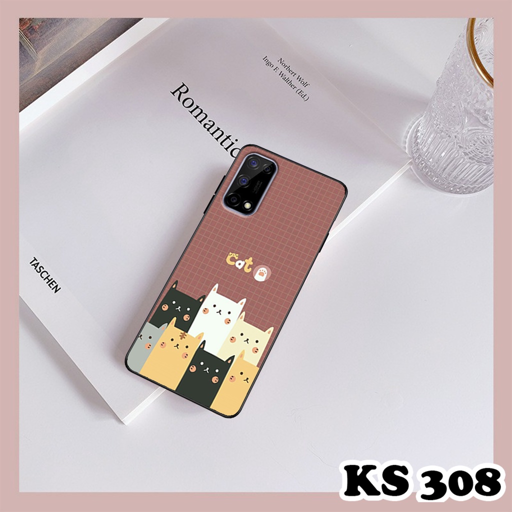 Ốp lưng Oppo Realme V5 5G - Ốp Oppo in hình LoveCat - Chất liệu TPU siêu bền