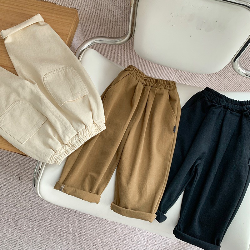 Quần Baggy  Phong Cách ulzzang Cho Bé Trai Bé Gái