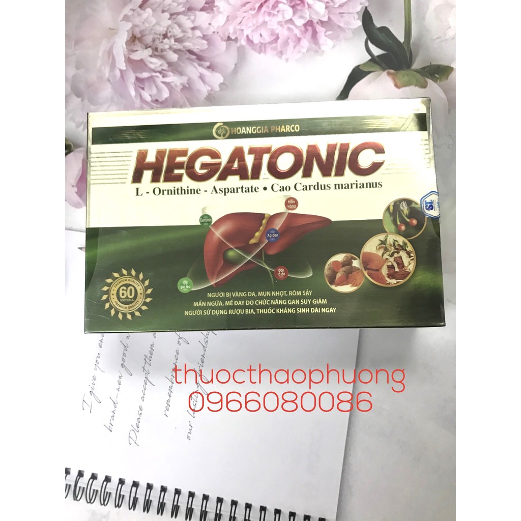 ✅Giải độc gan Hegatonic 🎀HOÀN TOÀN THẢO DƯỢC🎀cho người nóng gan,mẩn ngứa,mụn nhọt,mệt mỏi chán ăn,bia rượu,dùng thuốctây