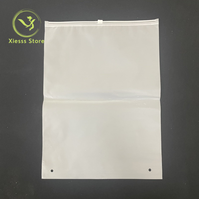 TÚI ZIPLOCK HD mờ khoá kéo có lỗ thông hơi 1KG đủ size đựng quần áo-Xiesss Store