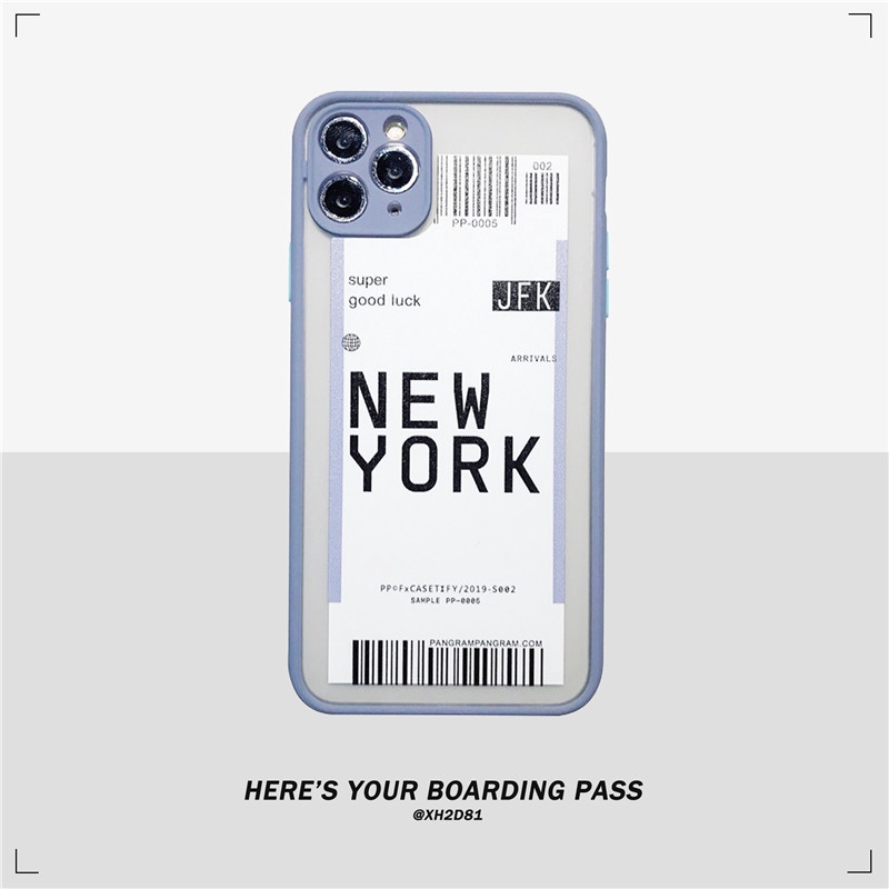 Mới Ốp Điện Thoại In Hình New York Los Angeles Seoul Cho Iphone11 Pro Max 7 8 Plus Xs Max Xr Se2