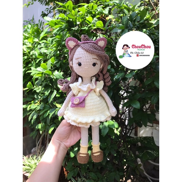 Búp bê len nhồi bông handmade - Búp bê MIA