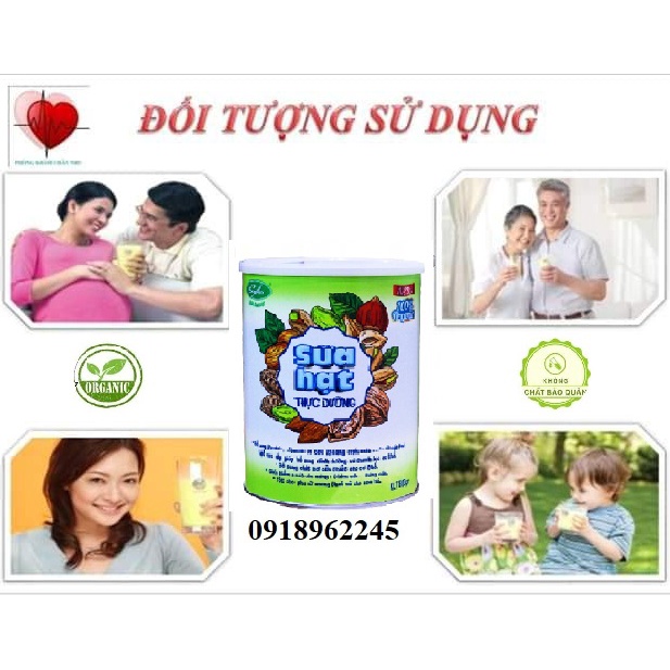 [Tặng 1 lon 300g]Sữa Hạt Thực Dưỡng SoyNa lon 800g