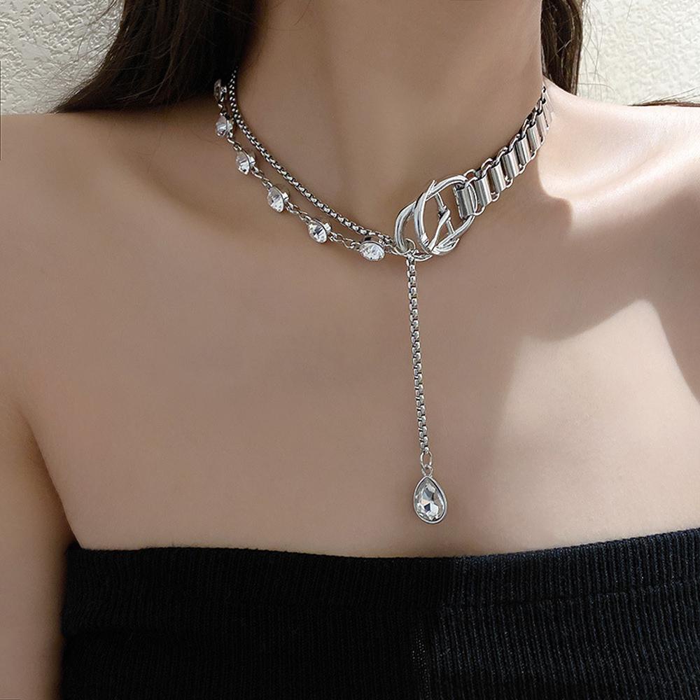 Vòng Cổ Choker Dài Nhiều Lớp Thời Trang Có Thể Điều Chỉnh Cho Nữ VANES1