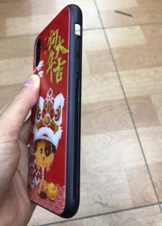 Ốp lưng kính cường lực iPhone X thần tài