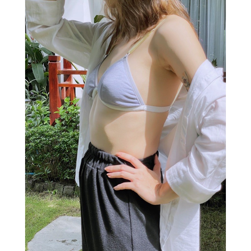 Áo lót cao cấp Taro Custard Cotton Bralette - Ngọt Lingerie | BigBuy360 - bigbuy360.vn