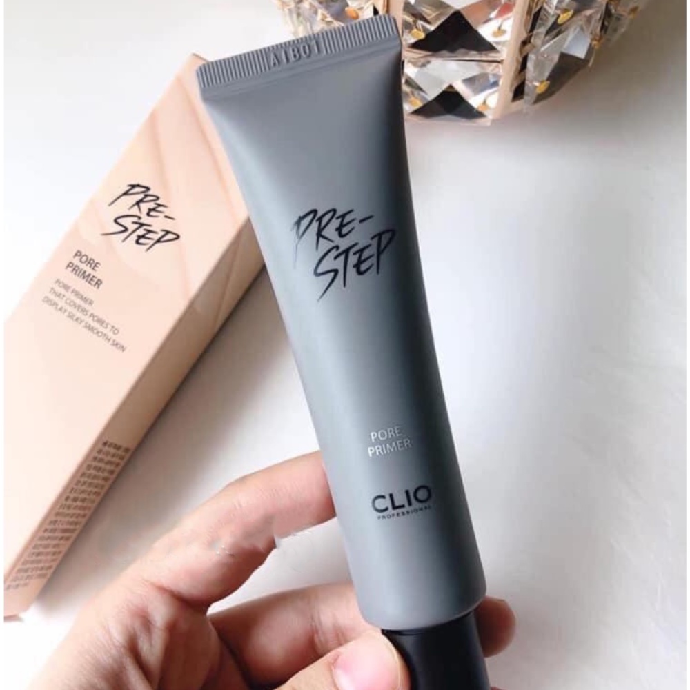Kem lót trang điểm kiềm dầu Clio Pre-Step Peach Pore Primer 30ml