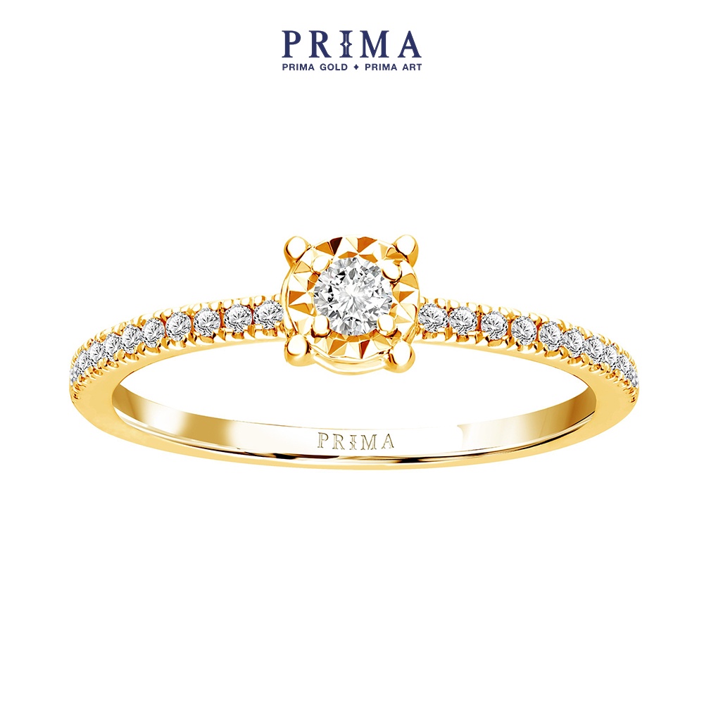 PRIMA Nhẫn Kim Cương - Vàng 18K - BST Stack Rings - 105R3982
