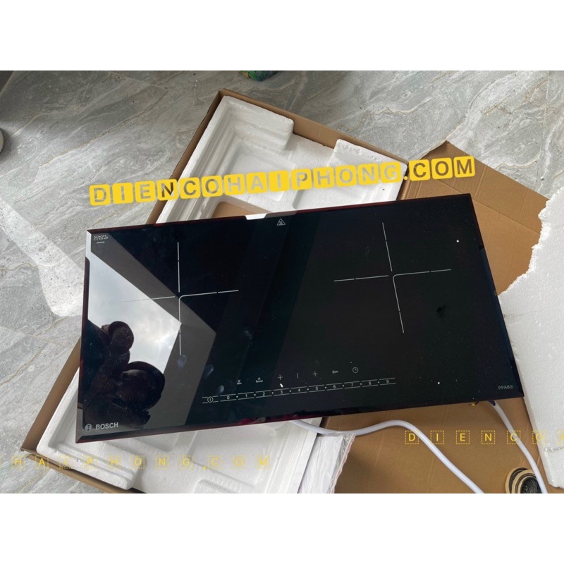 Bếp từ đôi Bosch ppab2i Mặt kính Schott Ceran