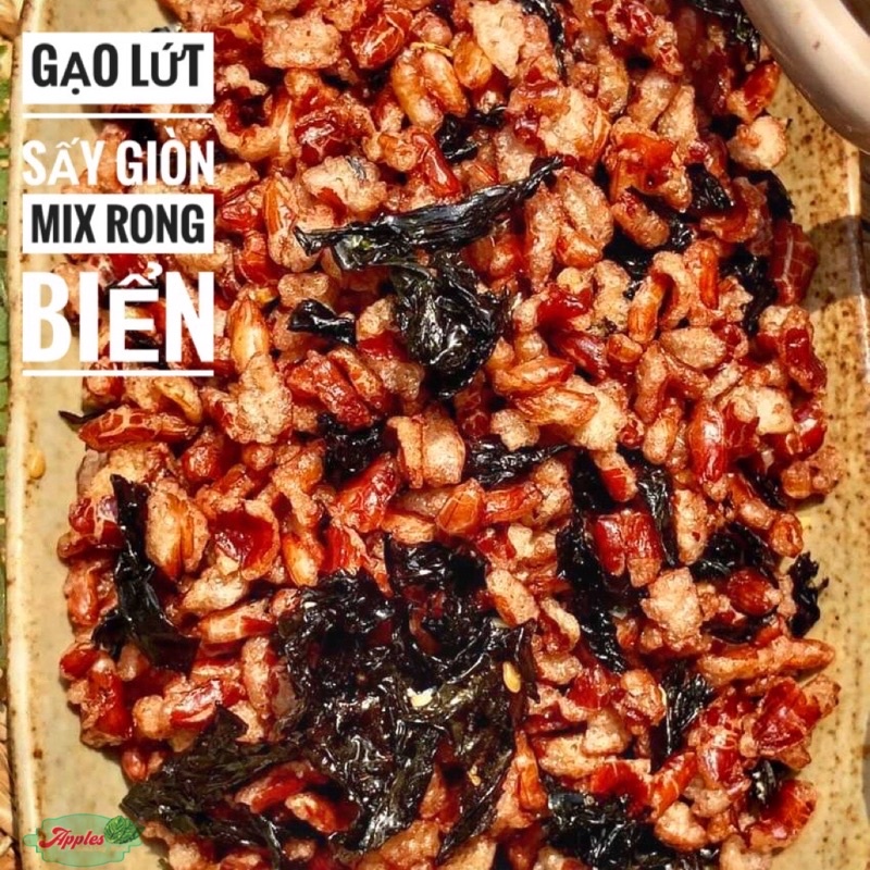 Gạo Lứt Sấy Rong Biển Thơm Ngon Chất Lượng-Chay Mặn Đều Dùng Được