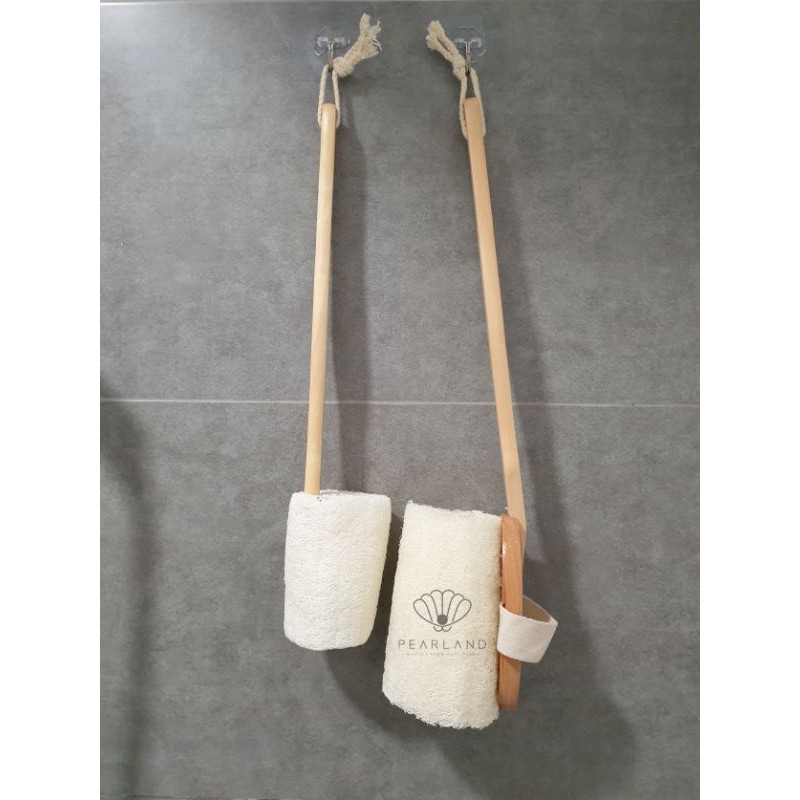 Bàn Chải Kỳ Lưng - Bàn Chải Tắm - Tẩy Da Chết Từ Xơ Mướp Tự Nhiên | BigBuy360 - bigbuy360.vn