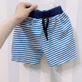 Quần đùi bé trai chất da cá 6m - 7y