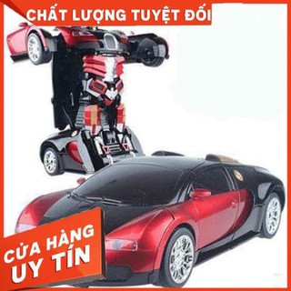 Đồ chơi oto robot biến hình transformer - robot biến hình