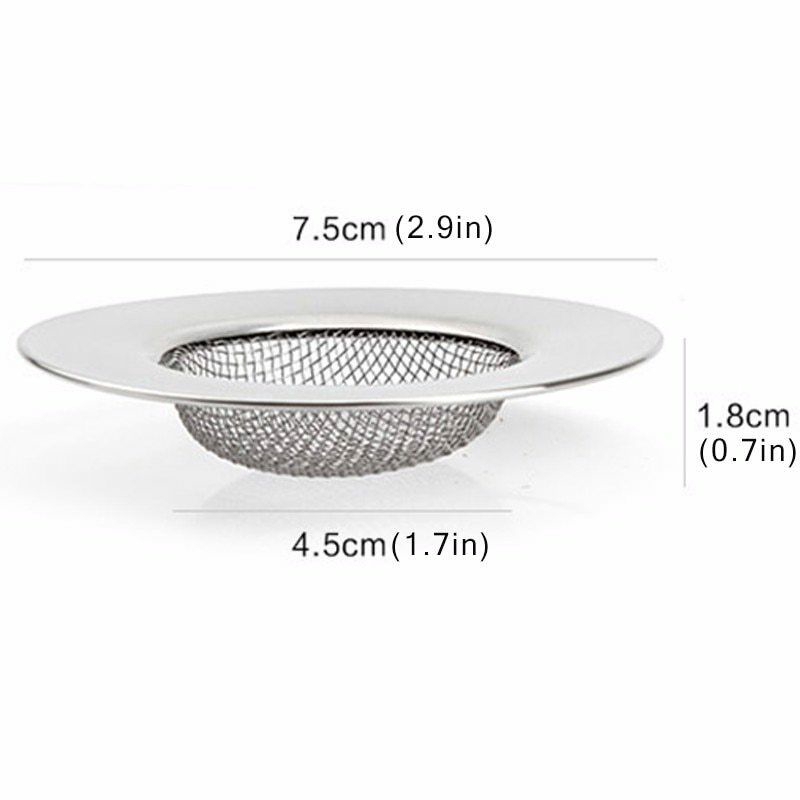 Nắp lọc cặn bồn rửa chống tắc nghẽn tiện lợi cho nhà bếp nhà tắm